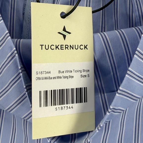 Tuckernuck Women's Blue White Ticking Stripe‎ Maxi Skirt Size S New - Picture 5 of 10